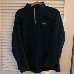 North face fleece pull over